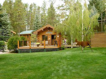 Silverwolf Log Chalets Coram Ngoại thất bức ảnh