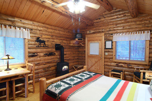 Silverwolf Log Chalets Coram Ngoại thất bức ảnh