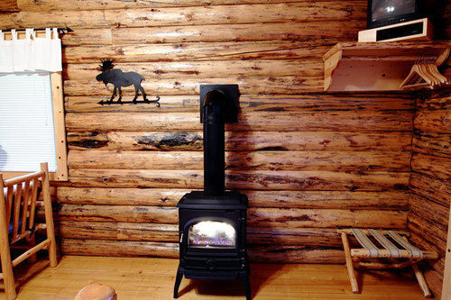 Silverwolf Log Chalets Coram Ngoại thất bức ảnh